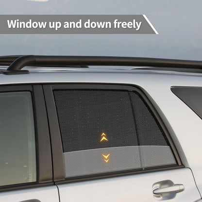 Tacoma（2024-2026） Mesh Car Window Shades - Side Curtains for Baby