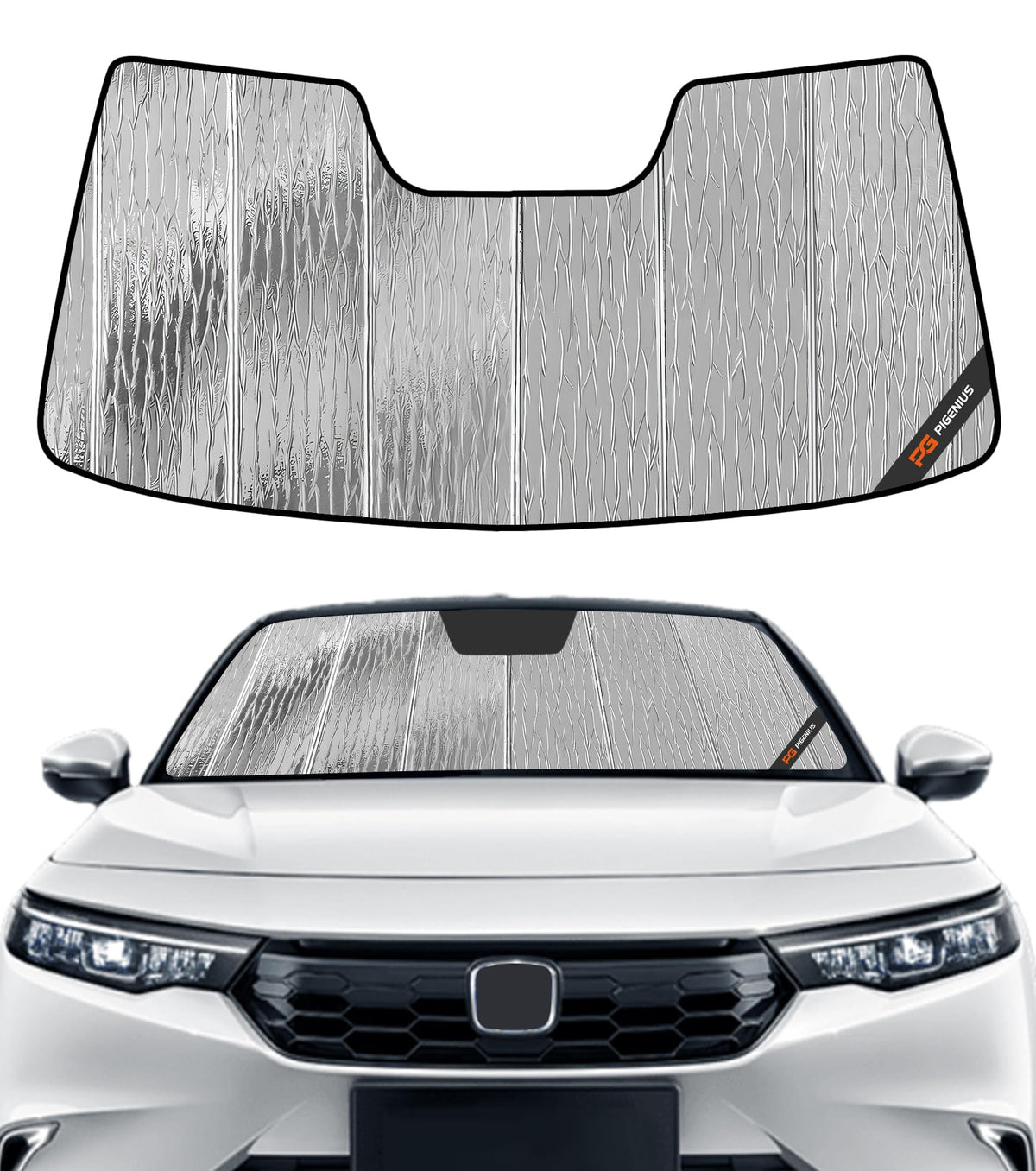 Pigenius Windshield Sunshade for Honda Accord 2023-2026 Front Window Sun Shade - AstraGuard