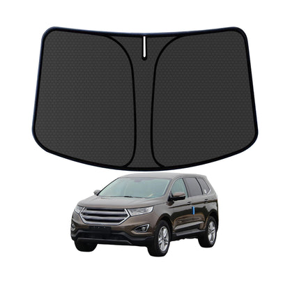 Murano Windshield Sun Shade for Murano 2015-2024 Blocks UV Rays Accessories,1:1 Custom Foldable Thickened Wear-Resistant Front Window Sunshade Visor,Keeps Your Car Cooler