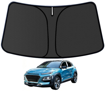 Murano Windshield Sun Shade for Murano 2015-2024 Blocks UV Rays Accessories,1:1 Custom Foldable Thickened Wear-Resistant Front Window Sunshade Visor,Keeps Your Car Cooler