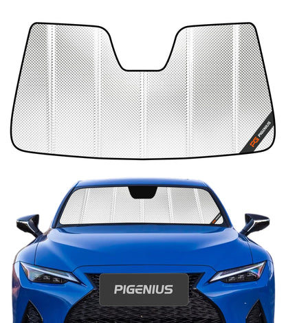 Pigenius Windshield Sunshade for Lexus IS200t/IS250/IS300/IS350/IS F 2014-2020 Front Window Sun Shade - AstraGuard