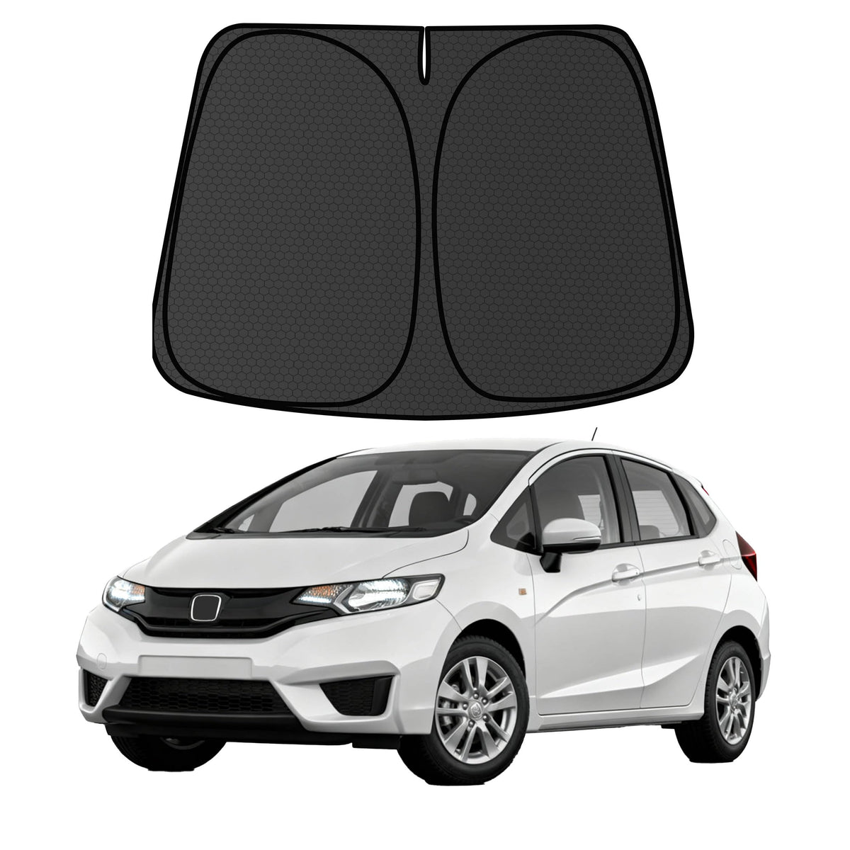 Murano Windshield Sun Shade for Murano 2015-2024 Blocks UV Rays Accessories,1:1 Custom Foldable Thickened Wear-Resistant Front Window Sunshade Visor,Keeps Your Car Cooler