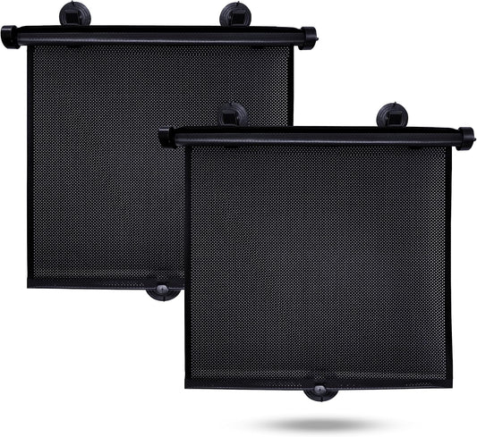 EcoNour Car Window Shades for Baby (2 Pack) Side Sunshade, Sun Visor